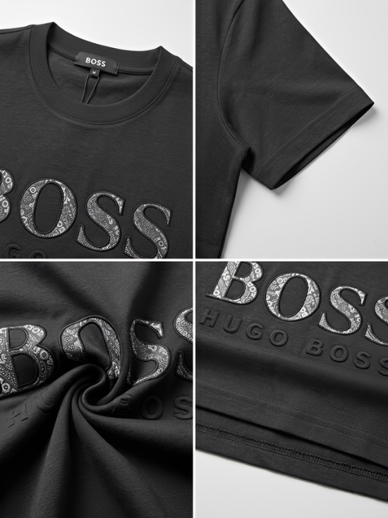 Hugo Boss Round Neck T-Shirt -Black