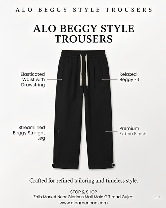 Alo Baggy Style Trousers