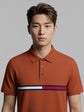 Tommy Hilfiger Polo Style T-Shirt -Orange