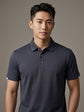 Salvatore Ferragamo Polo Style T-Shirt -Blue