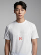 Hermes round neck T-Shirt -White
