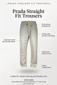 Prada Straight Fit Trousers