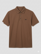 Salvatore Ferragamo Polo Style T-Shirt -Brown