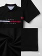 Tommy Hilfiger Polo Style T-Shirt -Black