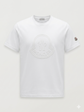 Moncler Round Neck T-Shirt -White
