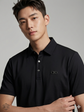 Salvatore Ferragamo Polo Style T-Shirt -Black