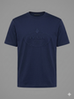 Prada Round Neck T-Shirt -Blue