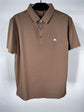 Burberry Polo Style T-Shirt -Brown