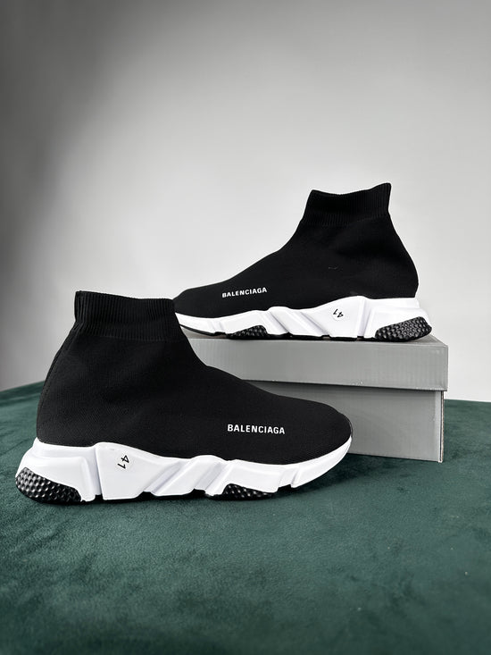 Balenciaga Speed Trainer Black&White sole