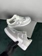 Nike Air Force 1 Swoosh White Red Grey