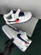 Nike Air Force 1 Mid Night Navy Blue