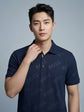 Hugo Boss Polo Style T-Shirt -Blue