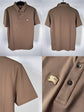 Burberry Polo Style T-Shirt -Brown