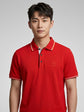 Hermes Polo style T-Shirt -Red