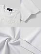 Prada Style Round Neck T-Shirt -White