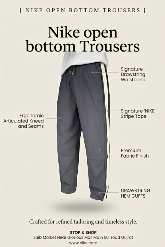 Nike open bottom Trousers