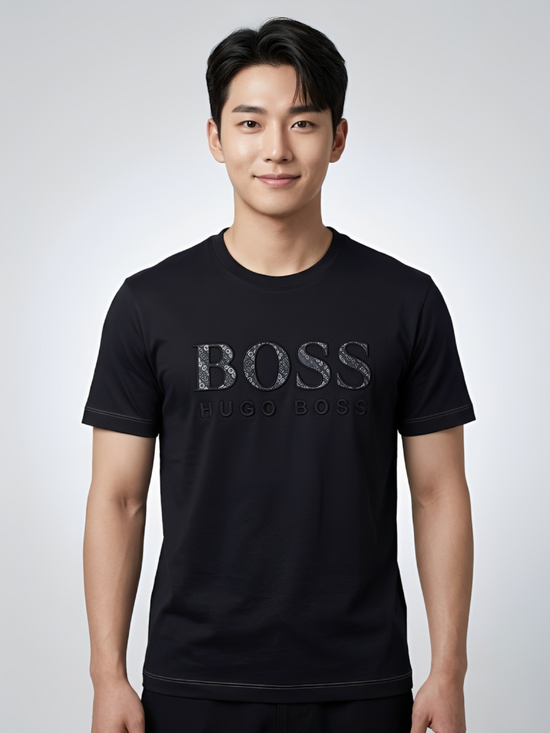 Hugo Boss Round Neck T-Shirt -Black