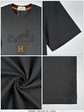Hermes round neck T-Shirt -Black