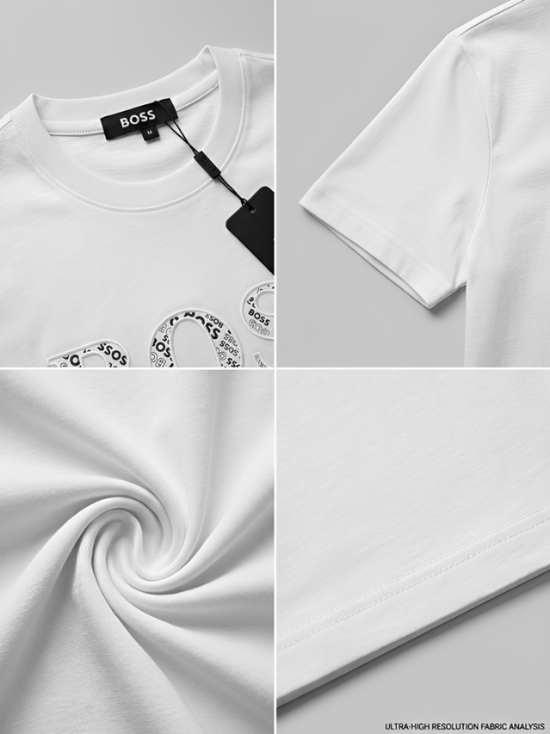 Hugo Boss Round Neck T-Shirt -White